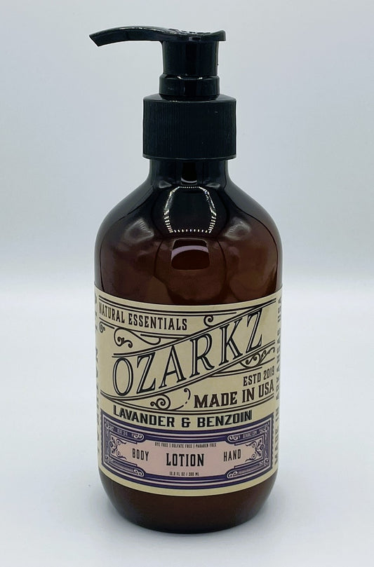 Ozarkz Body Lotion | Lavander & Benzoin