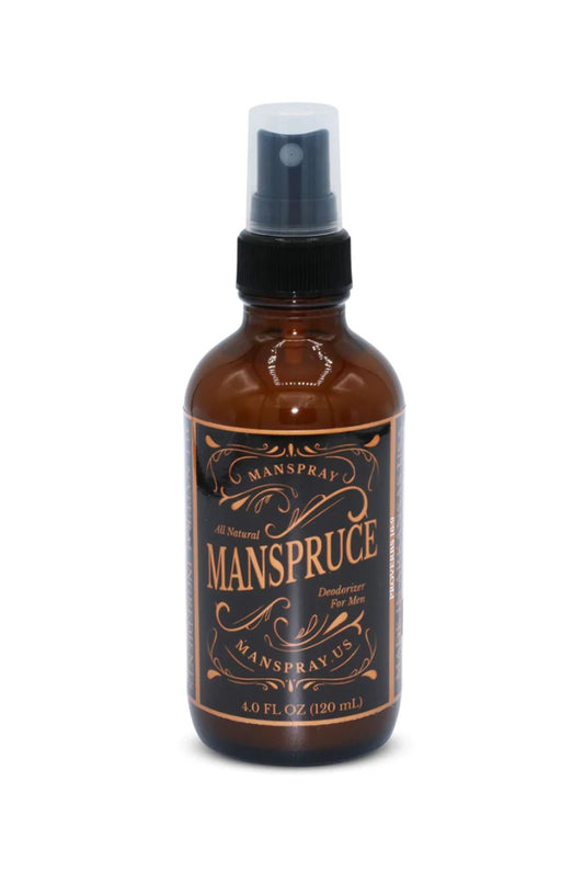 Manspray Manspruce, Woodsy-Scented Natural Deodorant